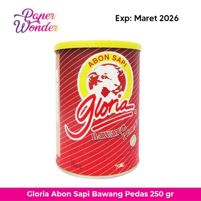 

GLORIA ABON SAPI ORIGINAL BAWANG PEDAS 250 GR