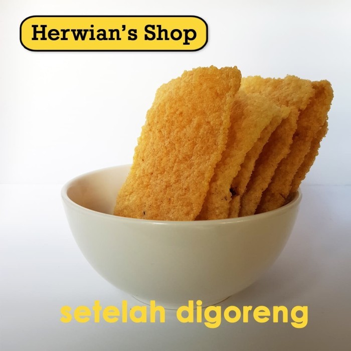 

KERUPUK KARAK/GENDAR/BERAS 1 DUS (250G X 12) - BAWANG