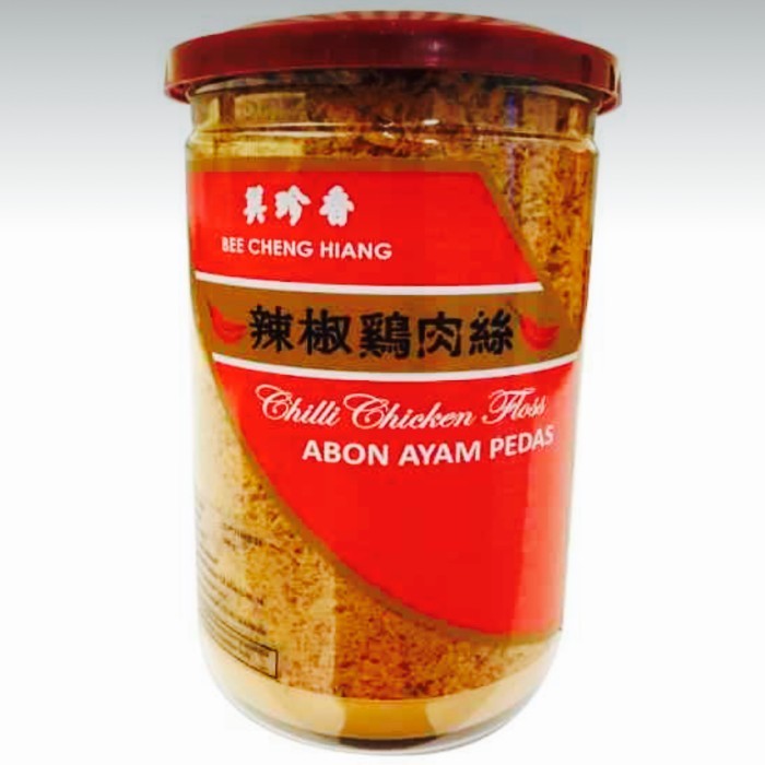 

BEE CHENG HIANG ABON AYAM PEDAS SINGAPORE / CHILLI CHICKEN FLOSS 200GR