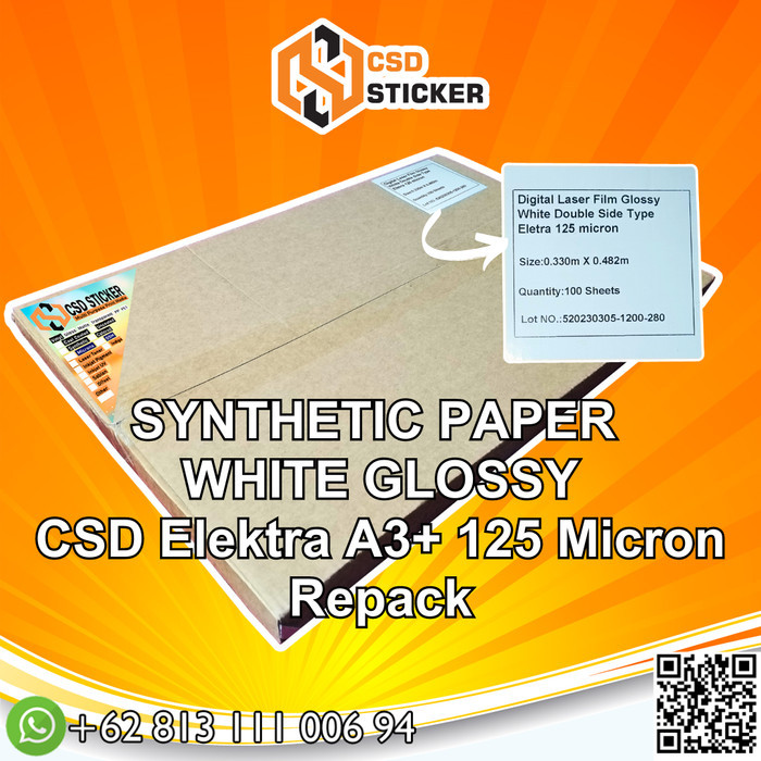 

TECHNOVA LMO 115 Micron Kertas Synthetic Digital A3