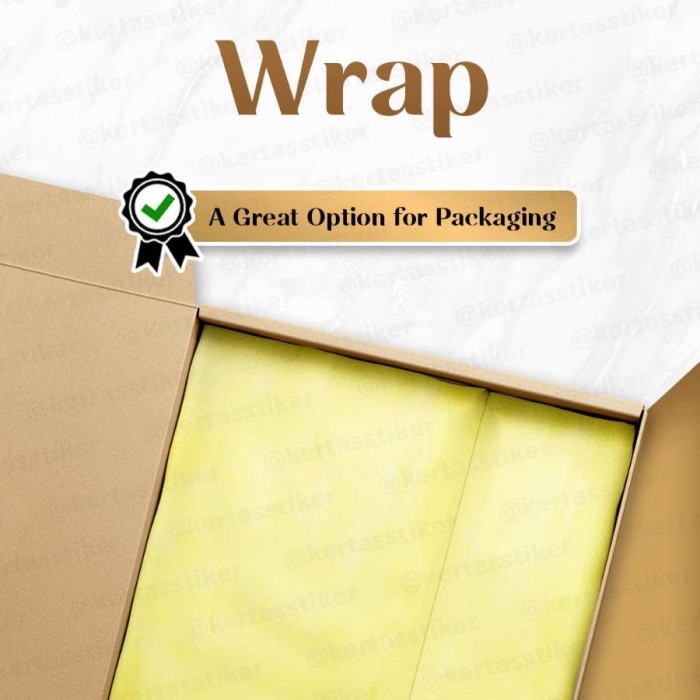 

Kertas Release Laminating Paper Liner ROLL Yellow Tebal 88gr