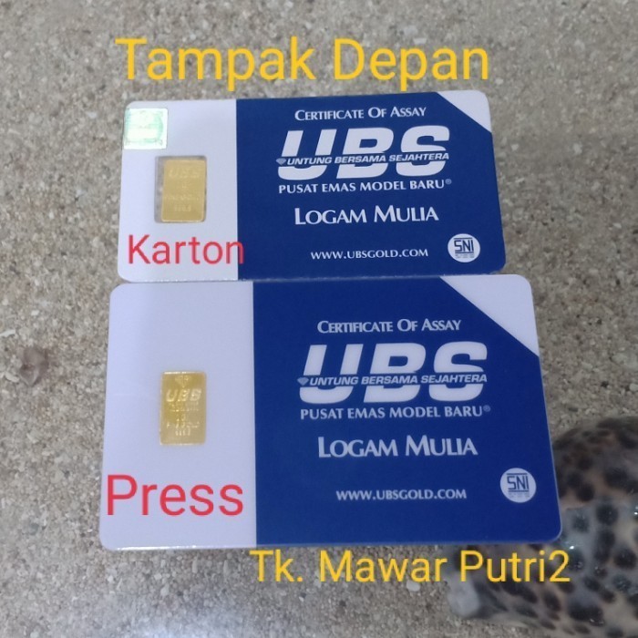 

\BEST/ Karton Untung Bersama Sejahtera Satu Gram Packing Karton