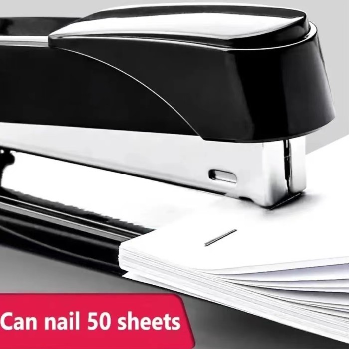 

Manual Stapler 30/50 Sheets Effortless Stapler Paper Book Binding Stapling Machine School Office