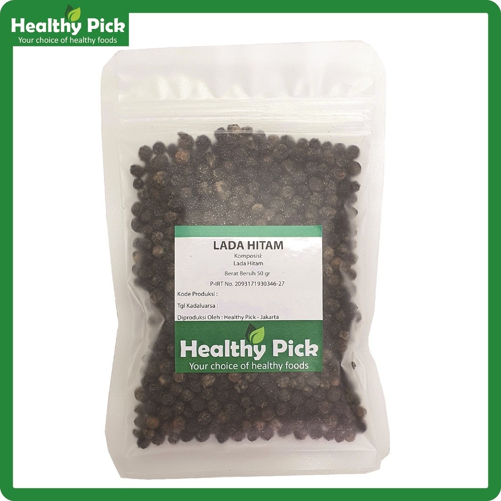

Black Pepper / Lada Hitam Utuh 50gr J3Q0