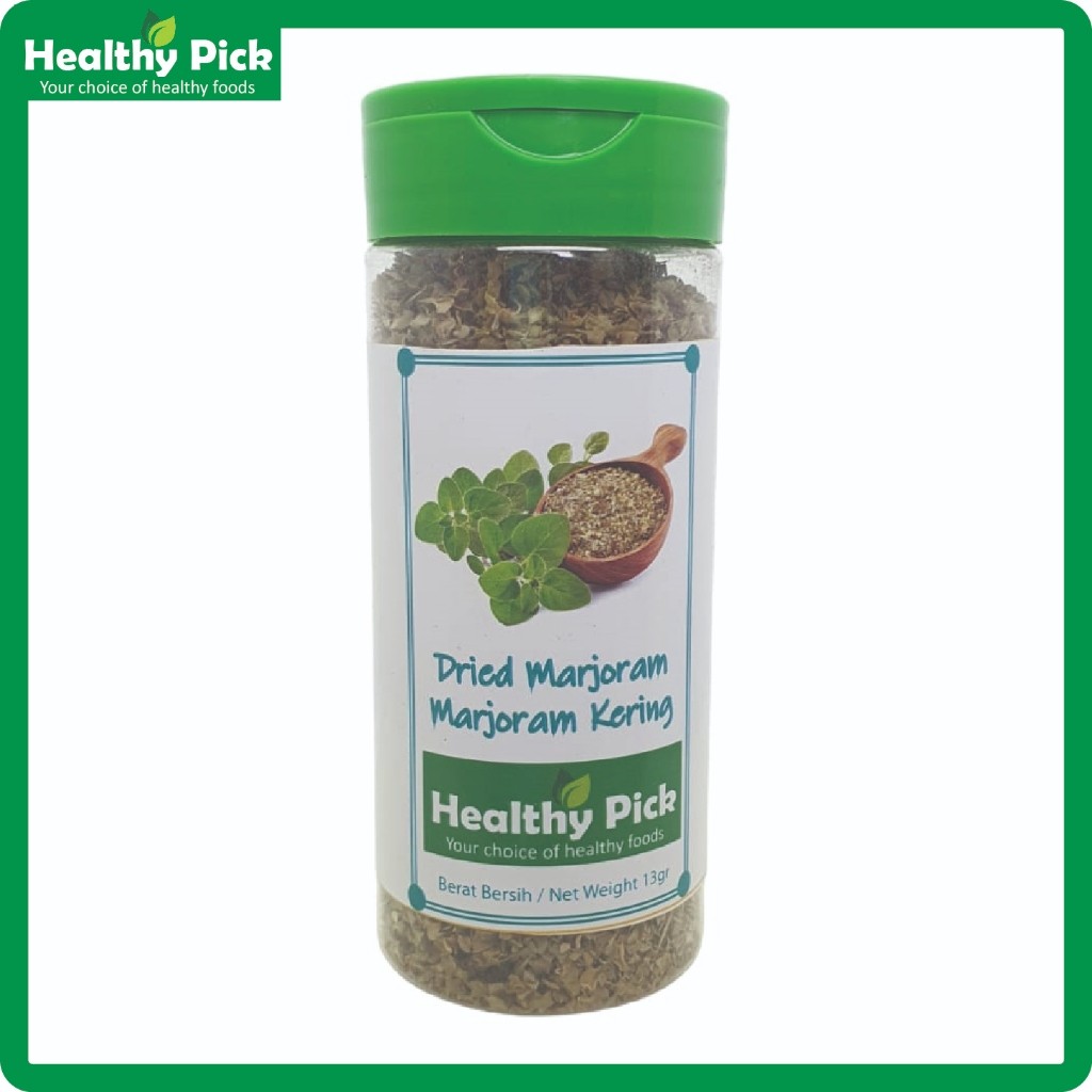 

Dried Marjoram Botol (Daun Marjoram) 13gr - Healthy Pick S2G1