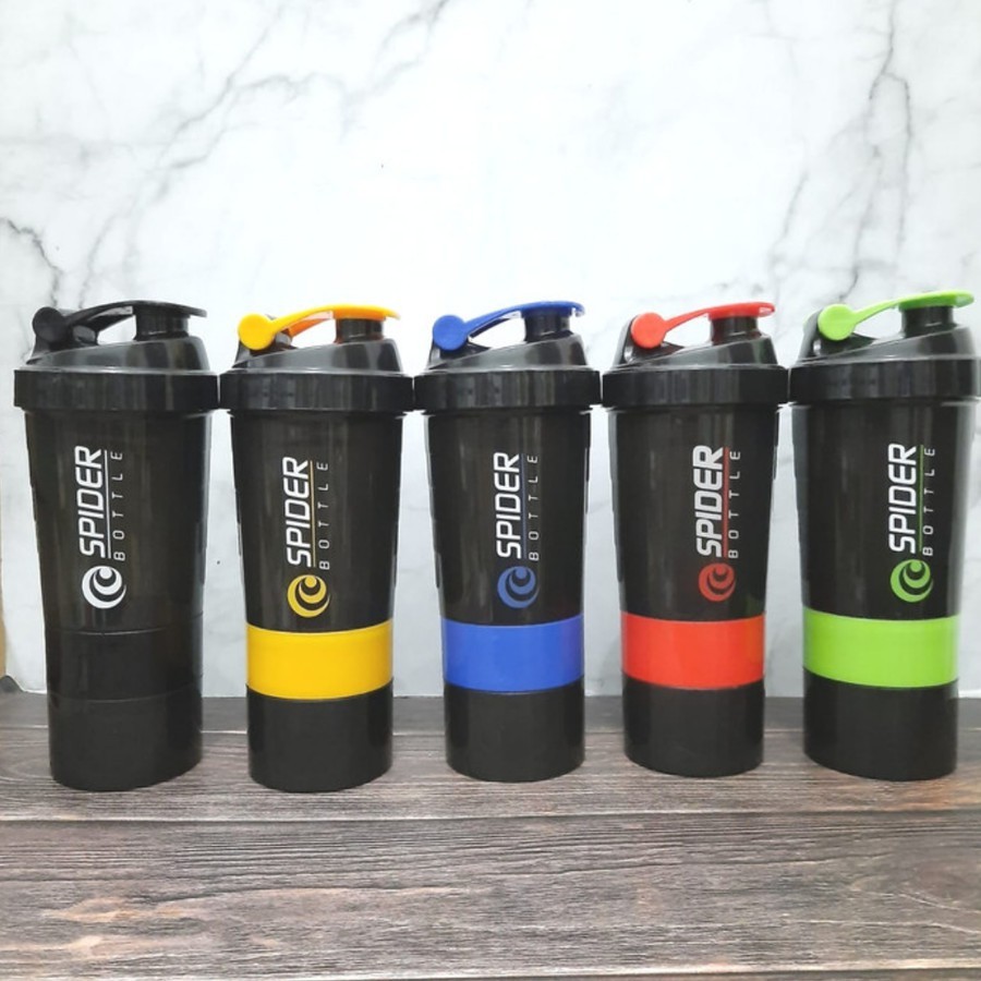

Shaker Spider Botol Minum Spider Bottle Shaker 500ml P8Y3