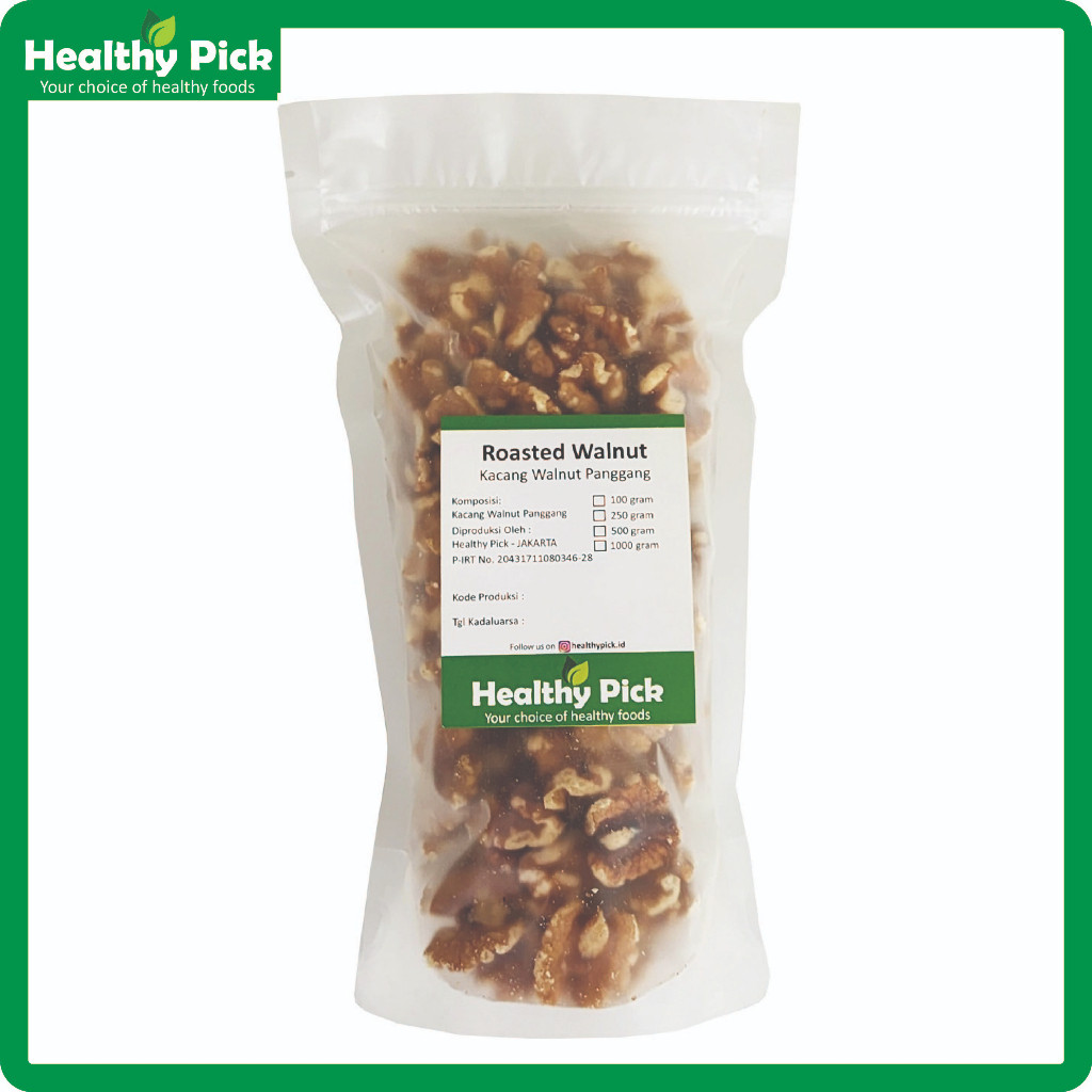 

Roasted Walnut 250gr Kacang Walnut Panggang R8E28