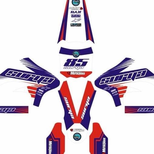 Decal Sticker Motor Viar 250 cc Variasi Sticker Full Body Premium