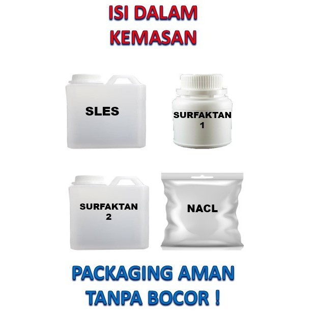 Paket Sabun Cuci Piring / Bahan Baku Sabun Cuci Piring "Raja Kimia"