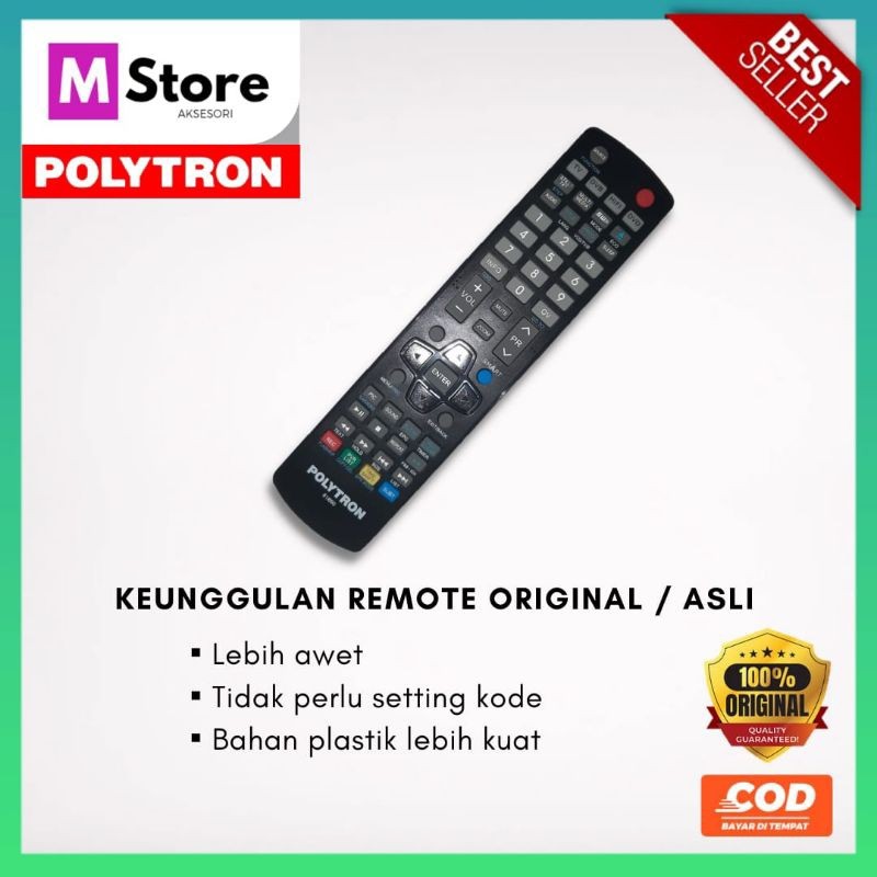Remot Remote Tv Led Polytron 81G862 81I690 81I830