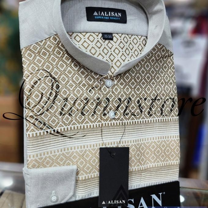 ALISAN Kemeja Koko Premium - Lengan Panjang - REGULER Terlaris