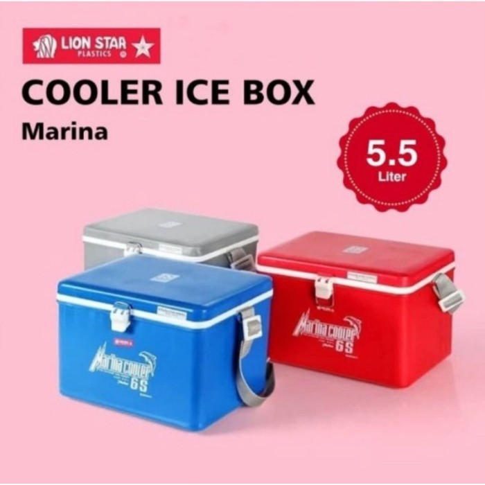 (COD) Lion Star I-15 Marina Cooler Box 6 S 5.5 Liter Kotak Pendingin