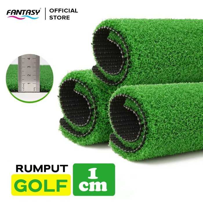 SGA FANTASY KARPET RUMPUT SINTETIS MINI GOLF TEBAL 10MM RUMPUT PALSU SYNTHETIC GRASS INDOOR OUTDOOR