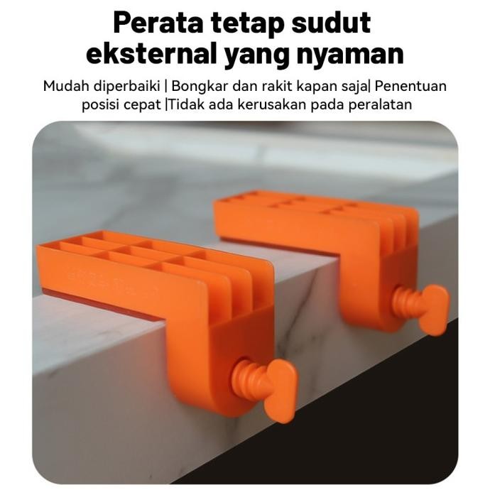 Sale Siku Sudut Tile Leveling/Meratakan Sudut Keramik Dinding 20Pcs