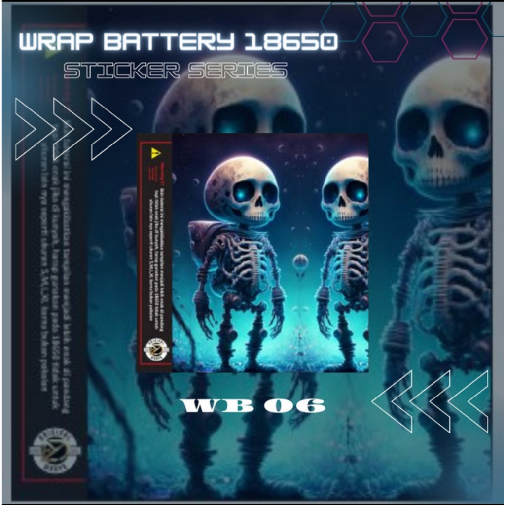 

*PromoTerjangkau* Namikami Cutting Wrap 18650 6 Garskin Wrap Stiker Premium / X Casing Case COD