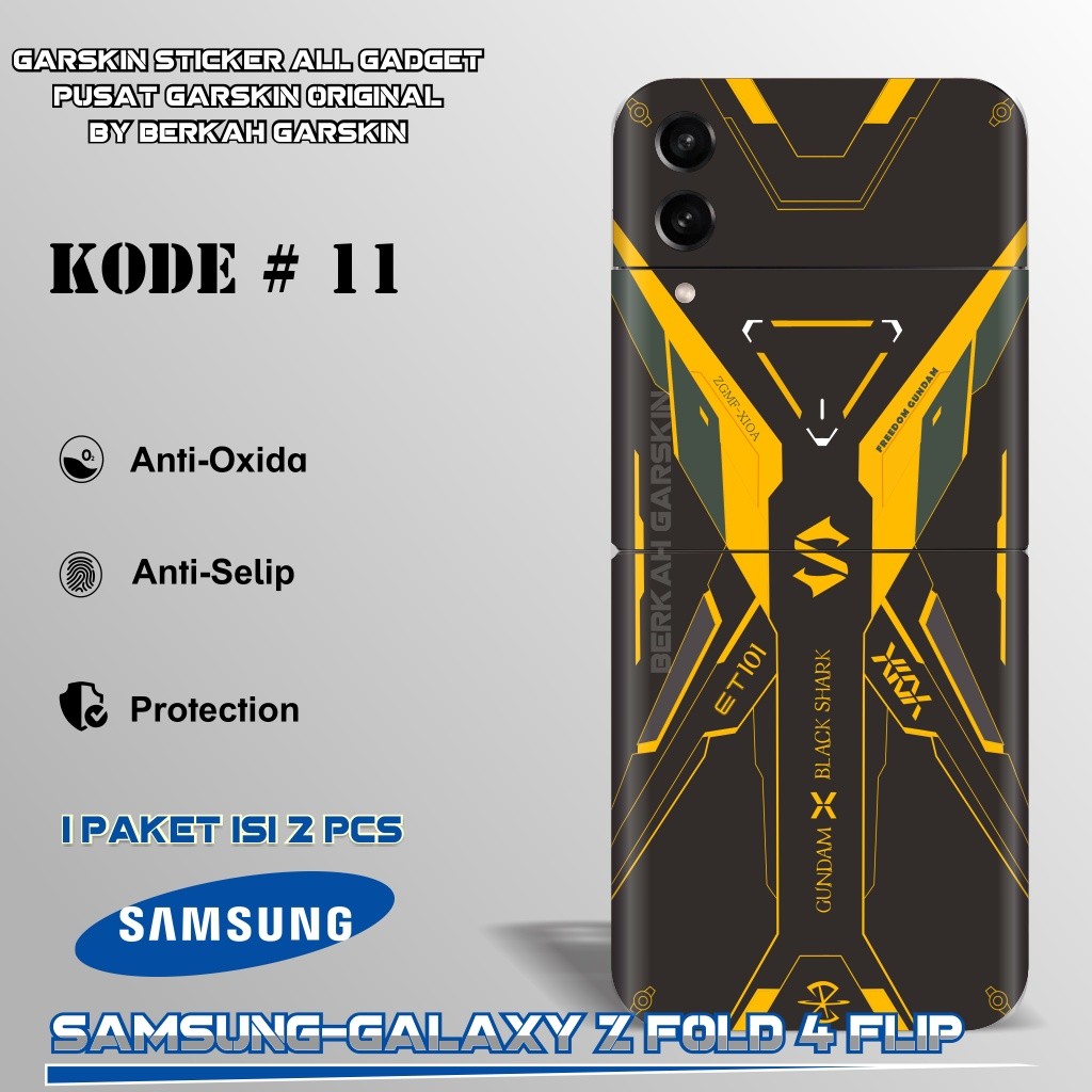 

*PromoTerjangkau* 2 Pcs Samsung Galaxy Z Fold 4 Flip 1115 Request Garskin Wrap Stiker Premium / X Casing Case COD