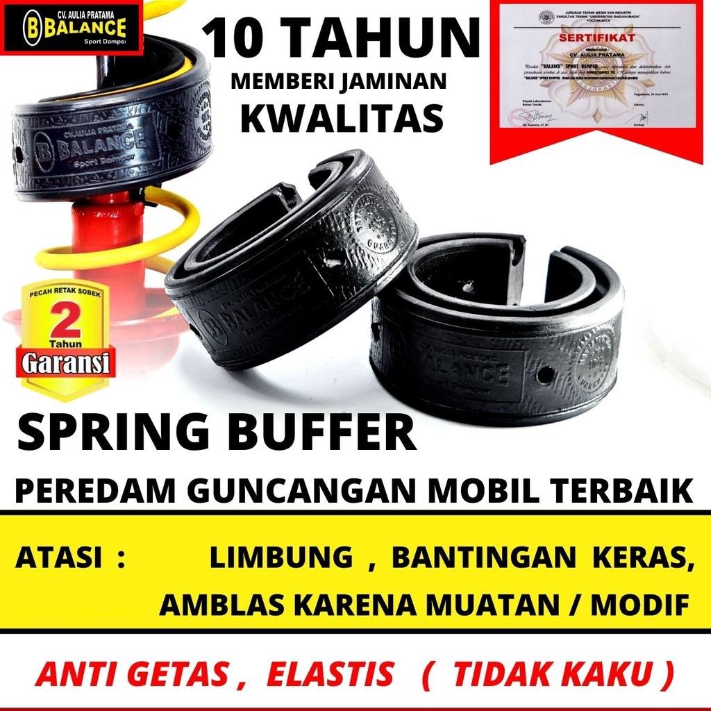 Isi 2 Kiri Kanan Dumper Shock MobilBalance Spring Buffer Bersertifikat UgmMobil AntiShock KerasAkses