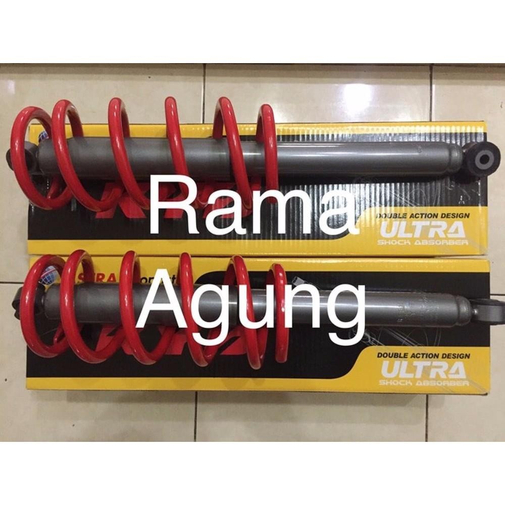 Shock Absorber Calya Sigra Dengan Per Belakang Kayaba Ultra