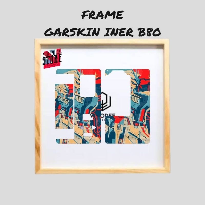 

*PromoTerjangkau* Ambitionstore Inner Frame Bingkai Photo Ukuran C B8o 5 Garskin Wrap Stiker Premium / X Casing Case COD