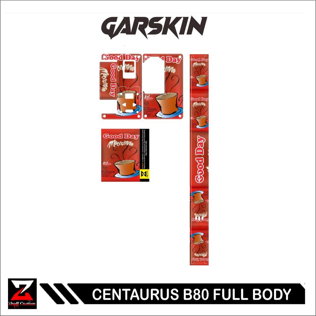 

*PromoTerjangkau* Acces Vynil Centab8o Anti Luntur Zhaff Type 7 Garskin Wrap Stiker Premium / X Casing Case COD