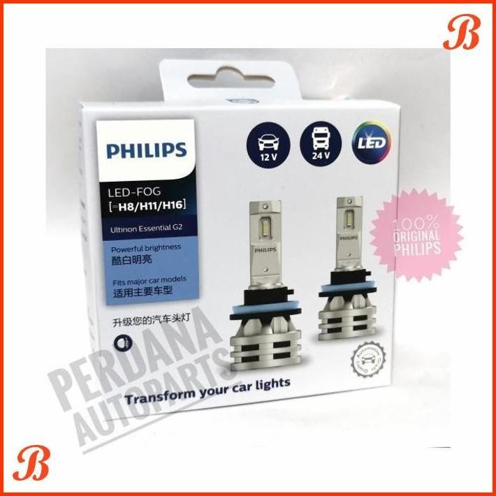 Lampu Kabut Agya Calya Philips Led Ultinon Essential G2 | Pap