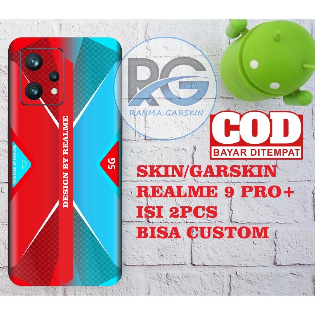 

*PromoTerjangkau* Realme 9 Pro Garskin Wrap Stiker Premium / X Casing Case COD