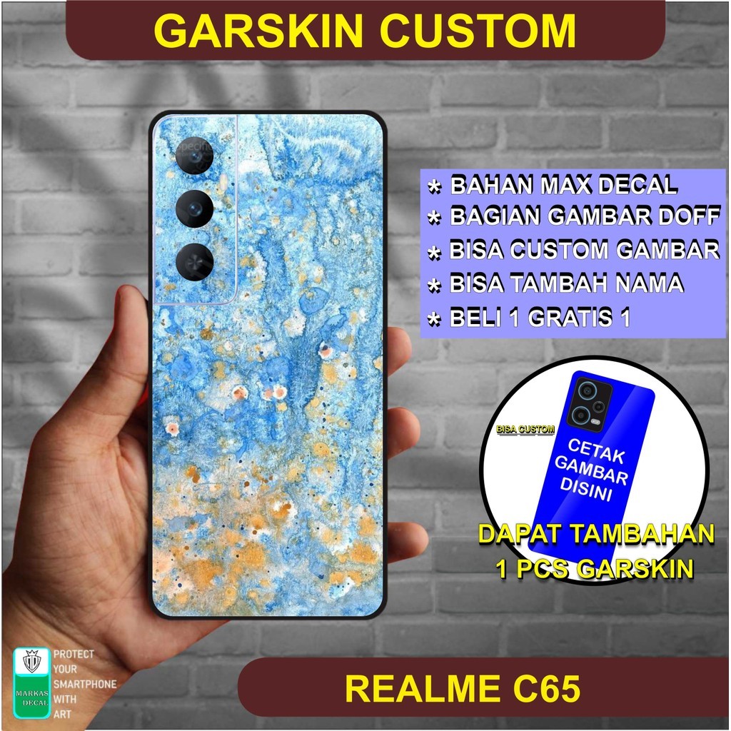 

*PromoTerjangkau* Realme C65 Garskin Wrap Stiker Premium / X Casing Case COD