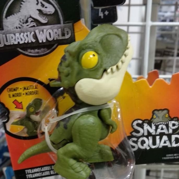 Tyrannosaurus Rex green T-rex Snap Squad snapsquad Jurassic World