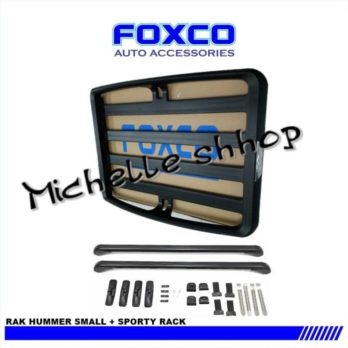 Paket Kaki Roof Rack + Rak Bagasi Atas Mobil Calya /Sigra Termurah