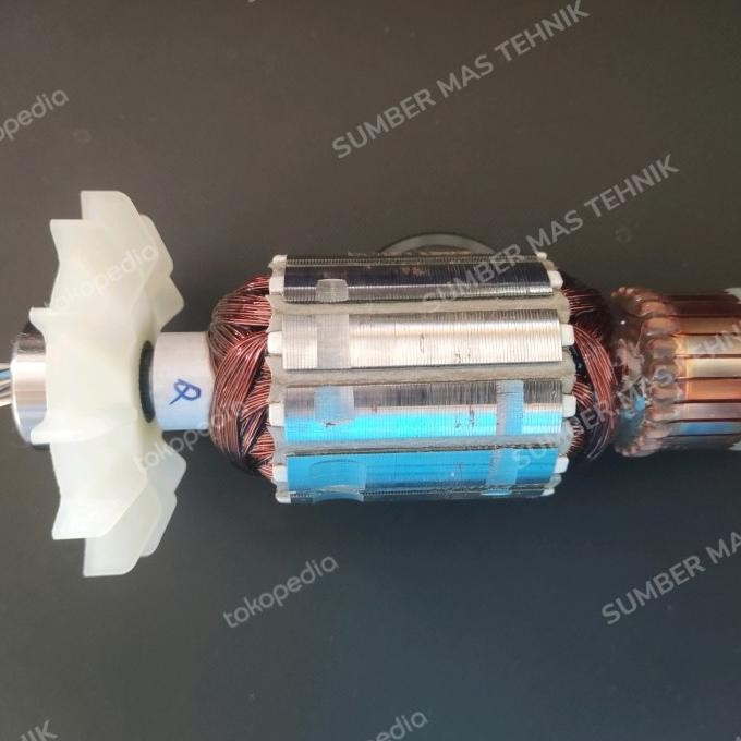 ANGKER DCA AJZ16A ARMATURE BOR TANGAN 16MM DCA AJZ 16A DCK KJZ16 ROTOR