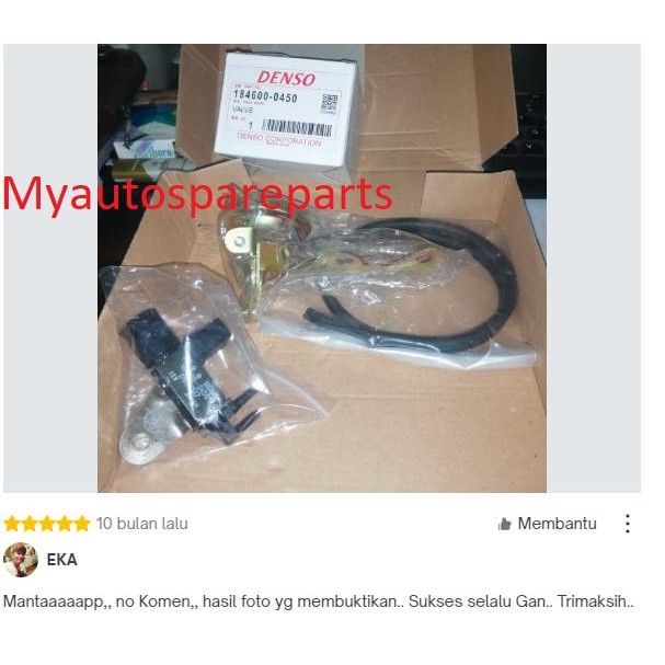 Baru Vakum Set Idle Up - Selenoid - Ac Mobil Toyota Kijang Super