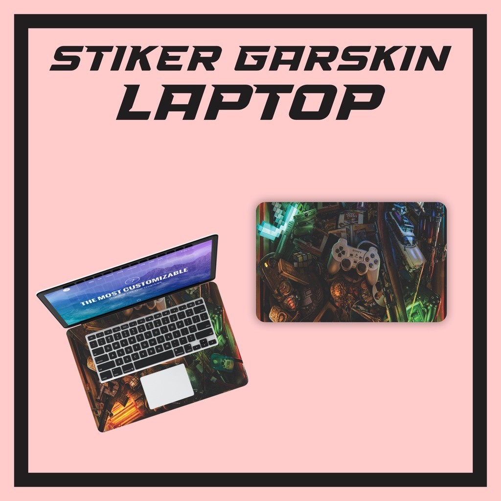 

*PromoTerjangkau* Setiker Stiker Laptop Leptop Abstrak Terbaru Multi 94 Garskin Wrap Premium / X Casing Case COD