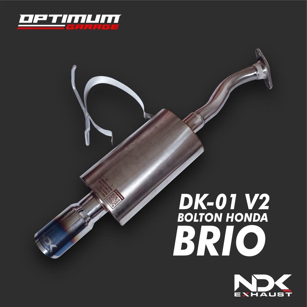 Knalpot Mobil Ndk Exhaust Muffler Dk-01V2 Plus Bolton Mobil Brio