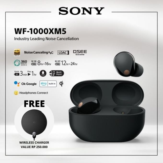 Grosir Sony Wf-1000Xm5 / Wf1000Xm5 / Wf 1000 Xm5 - Anc Tws Bluetooth Earbuds