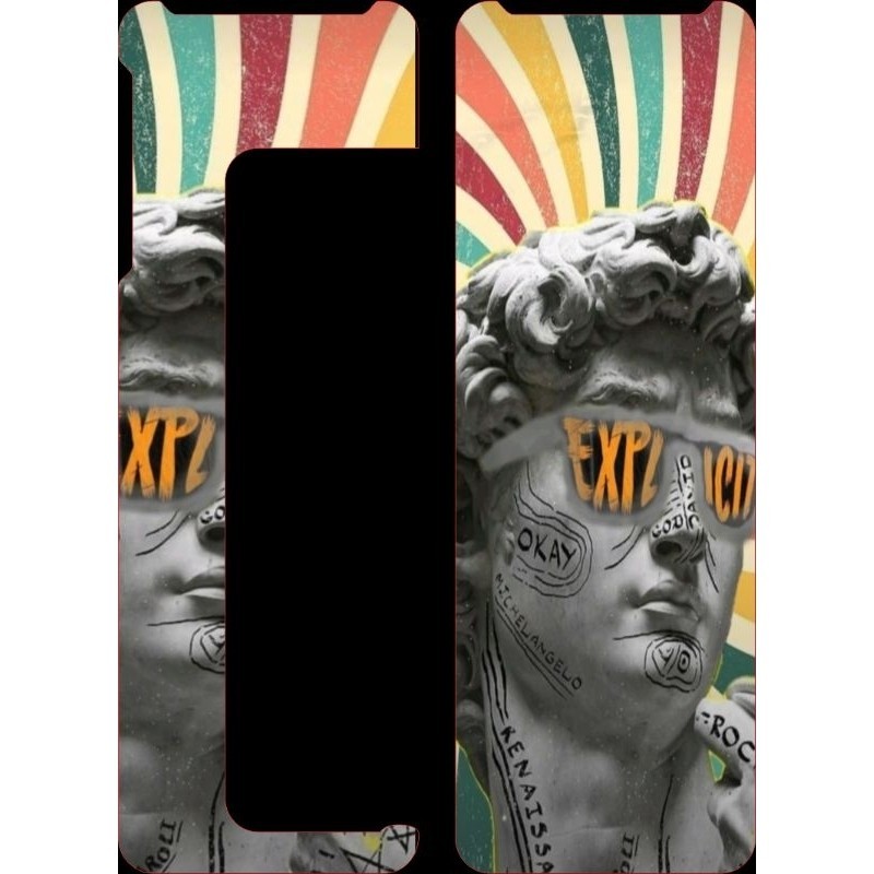

*PromoTerjangkau* Promo Stiker Cen Trus M100 Anti Air Tahan Lama Garskin Wrap Premium / X Casing Case COD