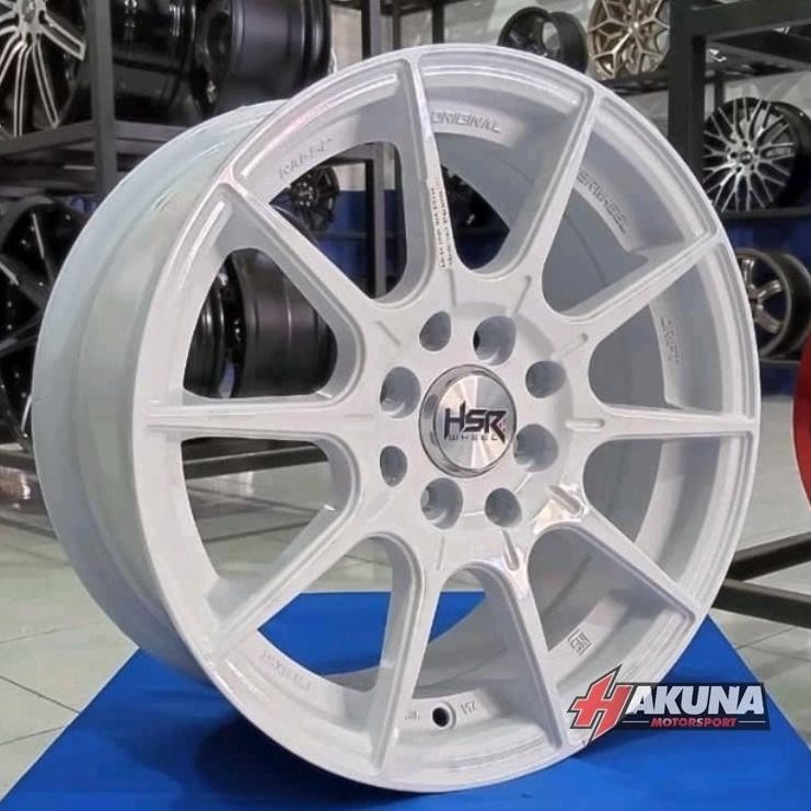 Velg Mobil Hsr Rai-S2 R15 Lebar 6,5 Rata Buat Swift Brio Mobilio Jaz Xenia Avanza Livina