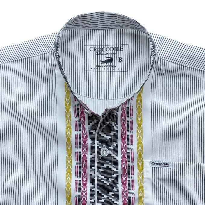 Crocodile Kids Koko 0210 - Kids Koko Shirt Koko Lengan Pendek Anak