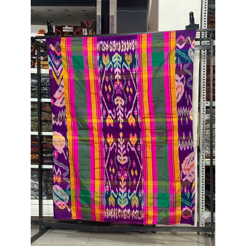 Sabbeh Bugis Sarung Sutra Asli Makassar