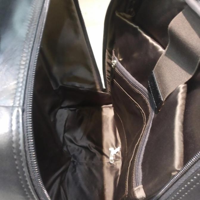 Sale Backpack Trolley / Tas Ransel Trolley Condotti Original Kulit Asli