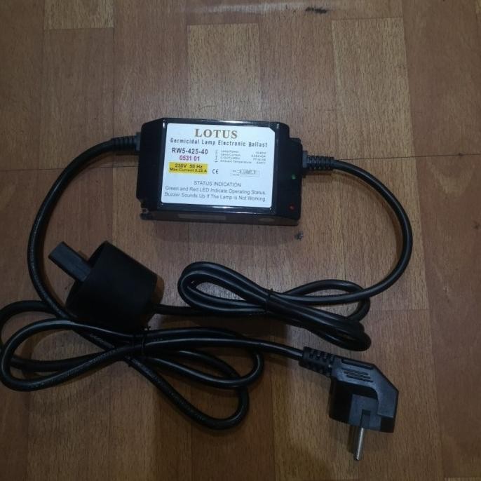 Ballast UV lotus 10-40w RW5-425-40