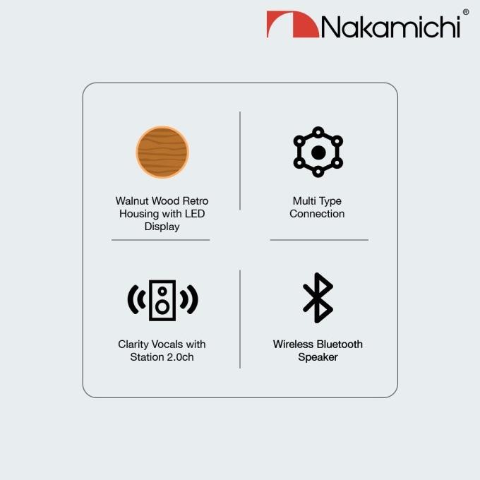 Sale Nakamichi Soundbox Lite Speaker Portable Audio Wireless Bluetooth