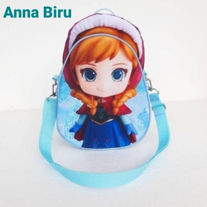 Grosir Tas Frozen Elsa, Jasmine, Rapunzel, Mermaid, Cinderella, Belle