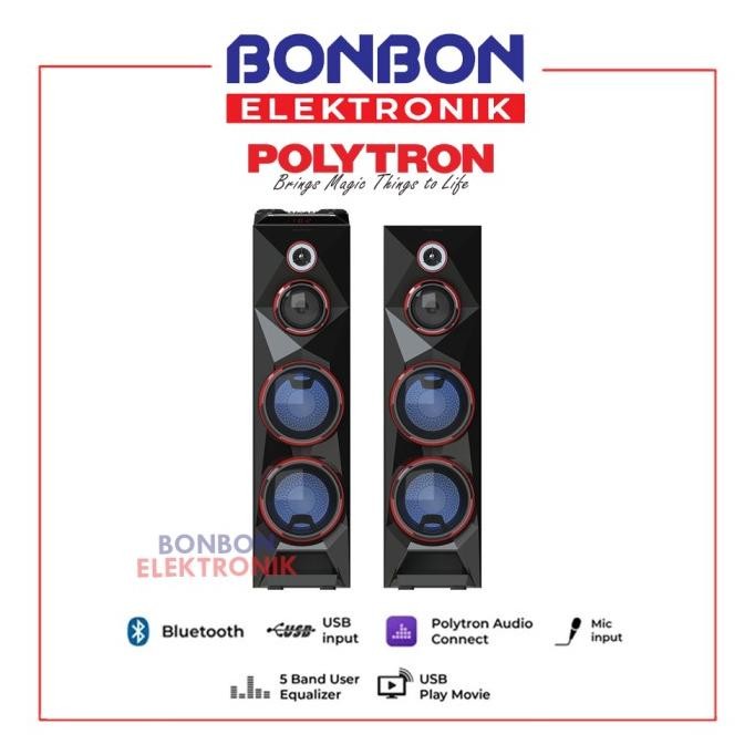 Promo Polytron Active Speaker Pas-8C28 / Pas8C28