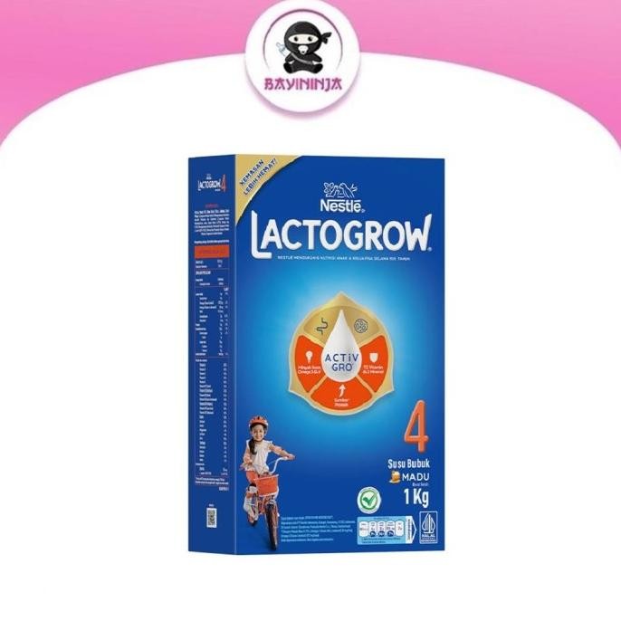 LACTOGROW 4 Madu Susu Box 1 kg VIP
