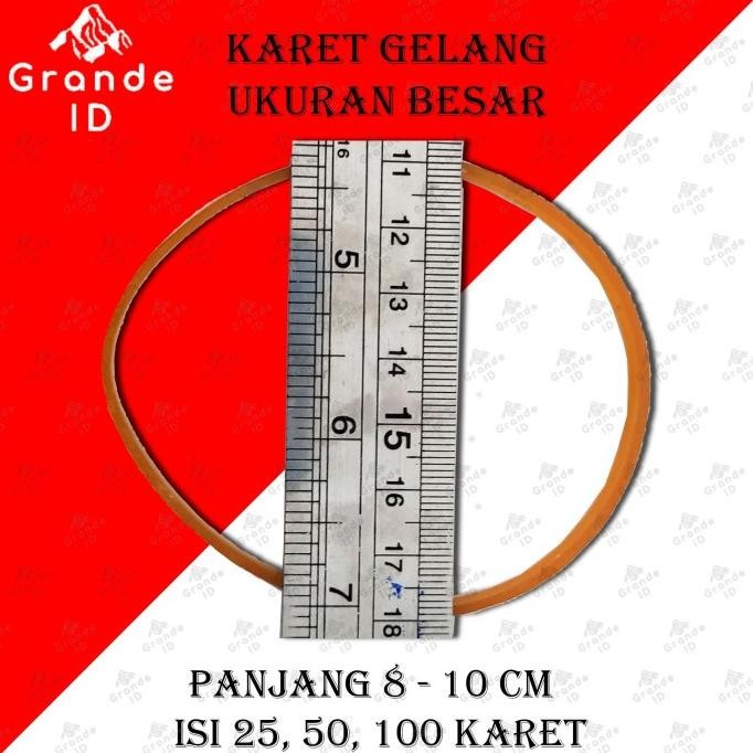 

Shipping Karet Gelang Ukuran Besar Panjang 8 Sd 10 Cm Tebal 5 Mm Neo