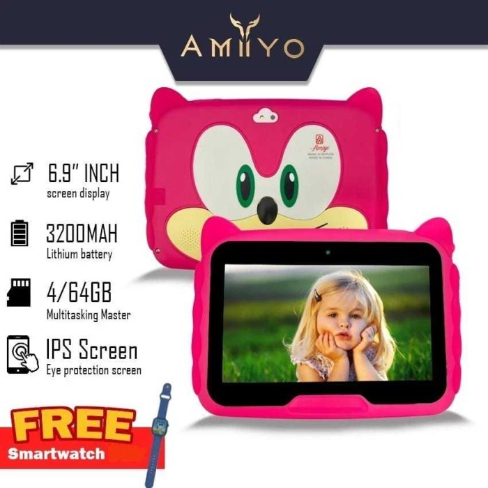 Amiyo TAB STUDY KIDS A10 Plus Tablet Anak Tablet Sonic IPS Screen