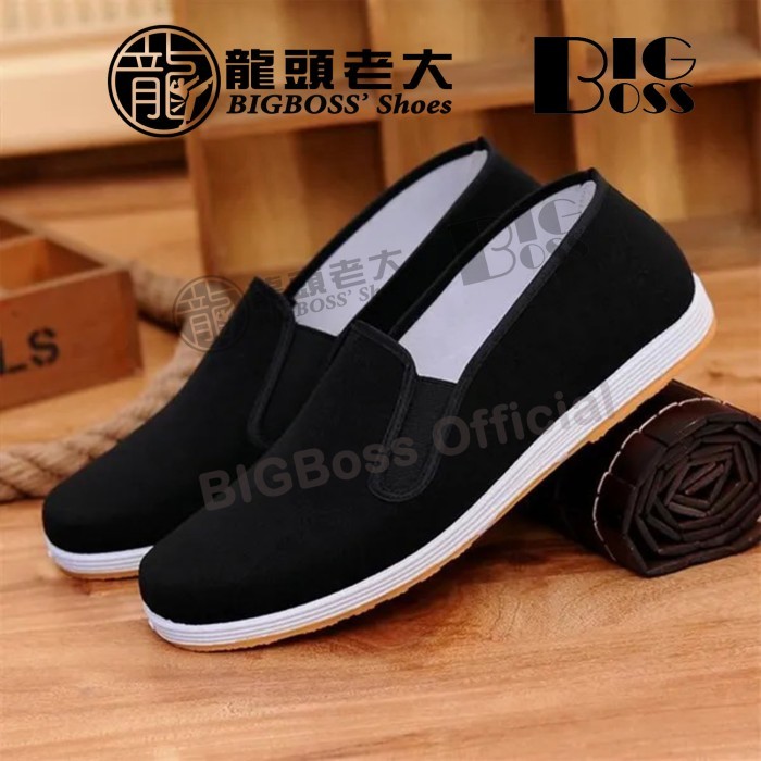Sepatu BigBoss Kungfu Wushu Taichi Bruce Lee IP Man Chinmi Casual New