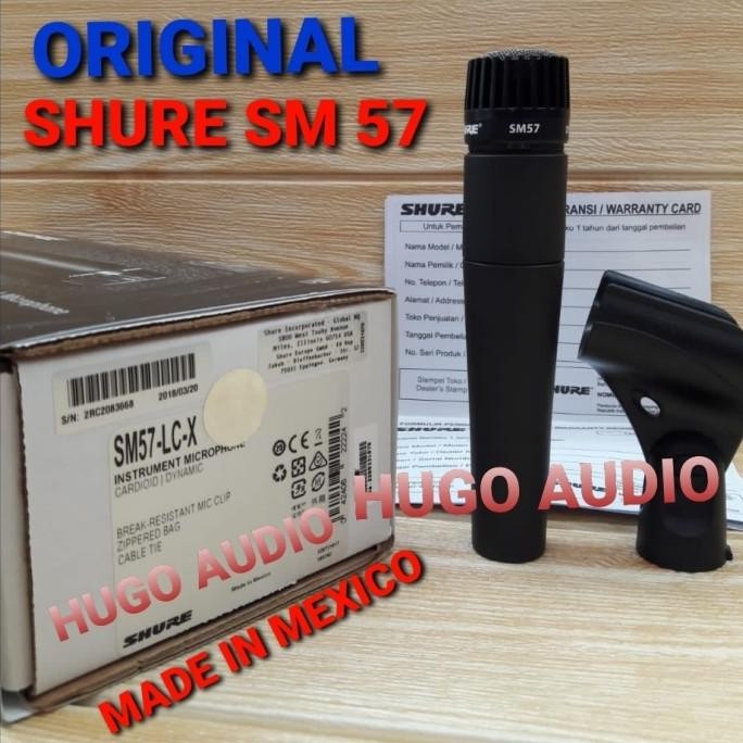 MIC SHURE SM 57 ORIGINAL SHURE SM57 ORI