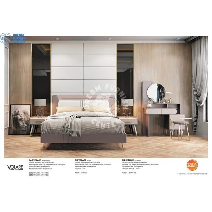 Siantano Bedroom Tipe Volare Furniture Minimalis Rumah Idaman