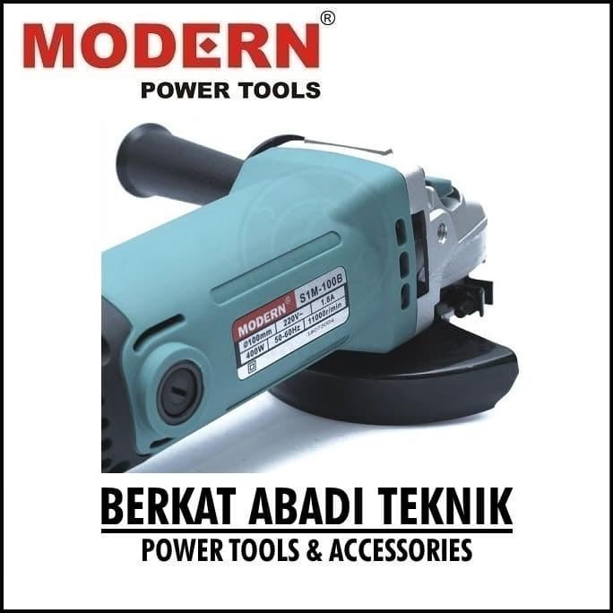 Mesin Gerinda Tangan Sim-100B Modern 4" Sim 100B Mesin Gurinda Grinda